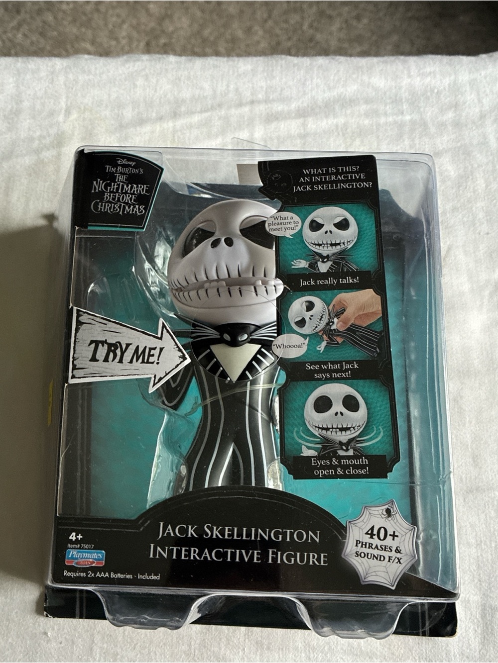 The Nightmare before Christmas Jack skeleton
